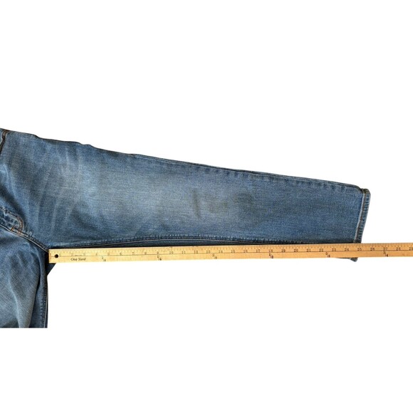 Asos Design Jeans Women's 30" Medium Wash Slim Straight 25" Inseam  High Rise - Picture 7 of 12